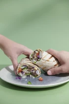 Hot Grilled Beef Wrap